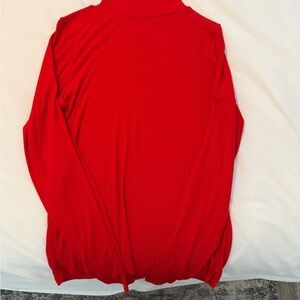 Red Turtleneck Sweater